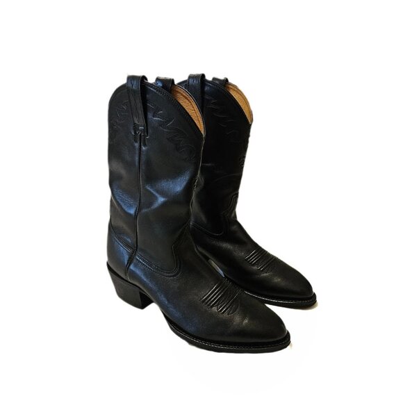 Ariat Men’s Sedona Leather Cowboy Boots Western Black 10EE (Wide) - Picture 1 of 11